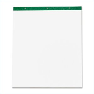 Ampad Plain Recycled Perforated Easel Pad