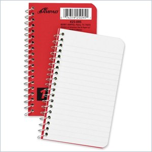 Ampad Pocket Size Memo Notebook