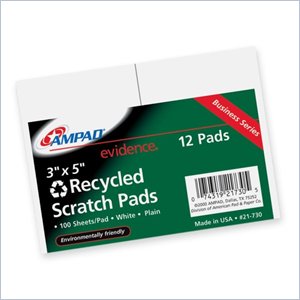 Ampad Glue Top Scratch Pad