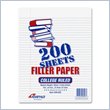 ADD TO YOUR SET: Ampad Three Hole Punched Filler Paper