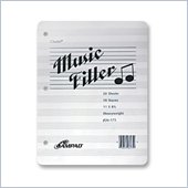 Ampad 10 Staves Music Filler Paper