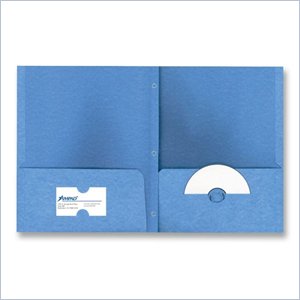 Ampad Two Pocket Leatherette Portfolio