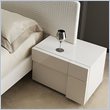 ADD TO YOUR SET: Rossetto Domino Right Night Stand in ivory