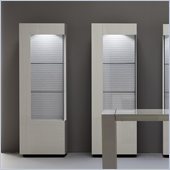 Rossetto Domino Left Door Curio in Ivory