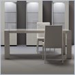 ADD TO YOUR SET: Rossetto Domino Rectangular Dining Table in Ivory with Extension