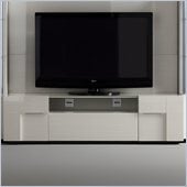 Rossetto Domino TV Unit in Ivory