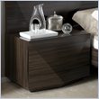 ADD TO YOUR SET: Rossetto Sapphire Dark Walnut Night Stand