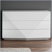 Rossetto Sapphire White Dresser in White