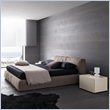 ADD TO YOUR SET: Rossetto Twist Platform Bed in Soft Grey