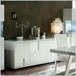 ADD TO YOUR SET: Rossetto Nightfly 79 Inch Wide Buffet in White