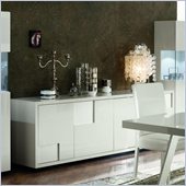 Rossetto Nightfly 79 Inch Wide Buffet in White