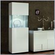 ADD TO YOUR SET: Rossetto Nightfly Left Door Curio in White