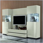 Rossetto Nightfly TV Wall Unit in White