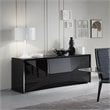ADD TO YOUR SET: Rossetto Sapphire 74 Inch Buffet in Black