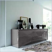 Rossetto Sapphire 74 Inch Wide 4 Drawer Buffet in Grey