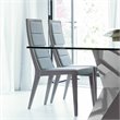 ADD TO YOUR SET: Rossetto Sapphire Dining Chairs in Grey (Set of 2)