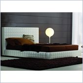 Rossetto Alix Tall Headboard Platform Bed in White
