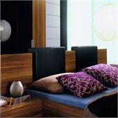 Rossetto Gap Headboard Pillow in Black Color (Set of 2)