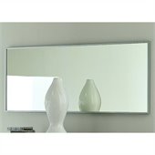 Rossetto Gap Mirror with Silver Aluminum Frame