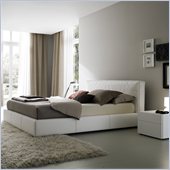 Rossetto Touch Platform Bed in White
