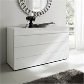 Rossetto Start 3 Drawer Dresser in White
