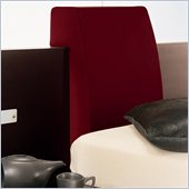 Rossetto Win Headboard Pillow in Red (Set of 2)