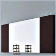 ADD TO YOUR SET: Rossetto Line Wall Mounted Mirror in Wenge