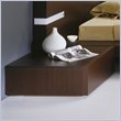 ADD TO YOUR SET: Rossetto Win 1 Drawer Night Stand in Wenge