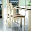 ADD TO YOUR SET: Rossetto Diamond Dining Chairs in Ivory (Set of 2)
