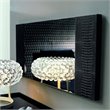 ADD TO YOUR SET: Rossetto Diamond Mirror in Black