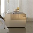 ADD TO YOUR SET: Rossetto Diamond Right Night Stand in Ivory