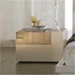 ADD TO YOUR SET: Rossetto Diamond Left Night Stand in Ivory