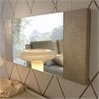 ADD TO YOUR SET: Rossetto Diamond Mirror in Ivory