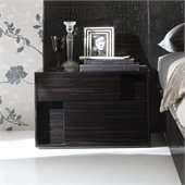Rossetto Nightfly Left Night Stand in Ebony