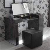 Rossetto Nightfly Dressing Table in Ebony
