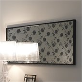 Rossetto Nightfly Mirror in Black