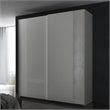 ADD TO YOUR SET: Rossetto Nightfly 2 Door Sliding Wardrobe in White