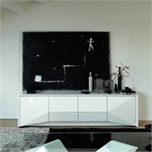 Rossetto Sapphire 98 Inch Big Buffet in White
