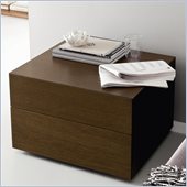 Rossetto Sound Night Stand in Tobacco Oak
