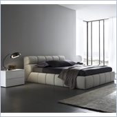 Rossetto Cloud Corda Beige Platform Bed 3 Piece Bedroom Set