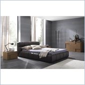 Rossetto Cloud Brown Platform Bed 4 Piece Bedroom Set
