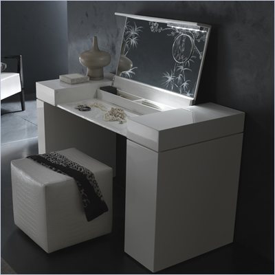 Rossetto Nightfly Dressing Table in White
