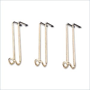 Artistic Steel/Golden Finish Garment Hook
