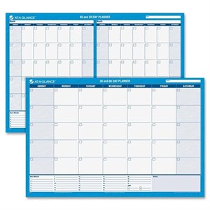 At-A-Glance Undated Horizontal Wall Planner