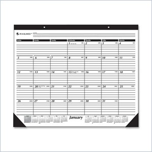 At-A-Glance Desk Pad Calendar