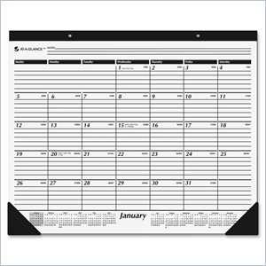 At-A-Glance Classic Style Monthly Desk Pad Calendar