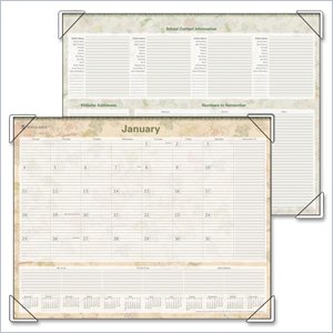 At-A-Glance LifeLinks Desk Pad Calendar