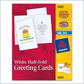 Avery Half-fold Greeting Card