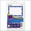 ADD TO YOUR SET: Avery Self-Adhesive Name Badge Label