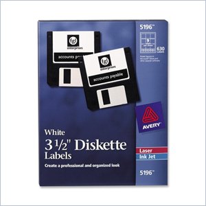 Avery Diskette Label